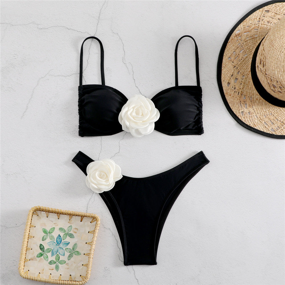 Rose Patterned Bikini | BK0001