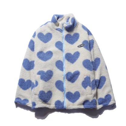 Şeseland Heart Patterned Jacket