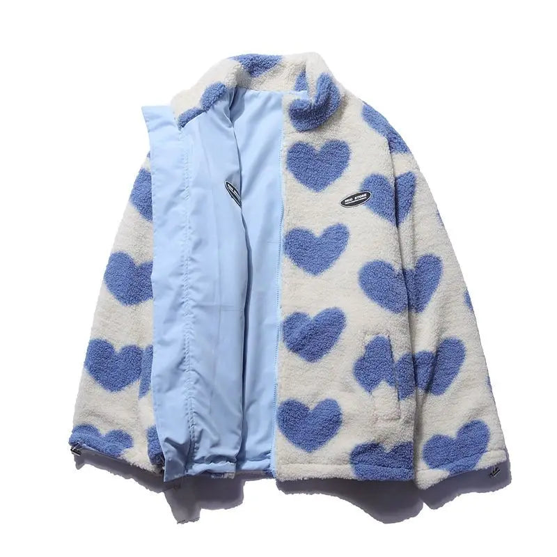 Şeseland Heart Patterned Jacket