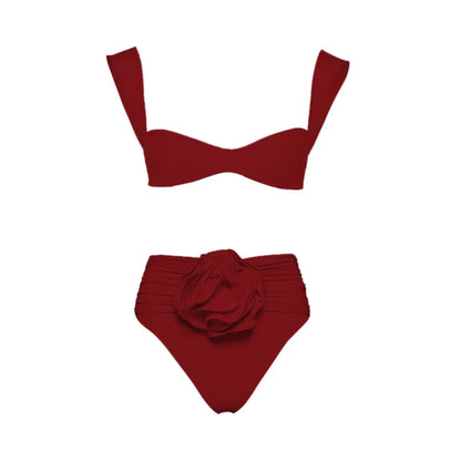 Rose Patterned Swimsuit | MY0001